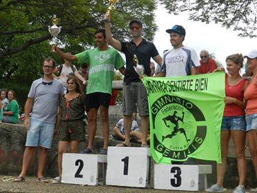 Cruce del Lago 2018: Sebastián López se llevó el primer puesto