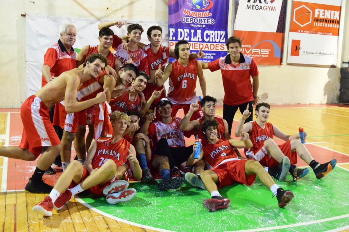 Básquet Masculino: La Selección de Paraná campeona del Entrerriano U17 con jugadores de Echagüe