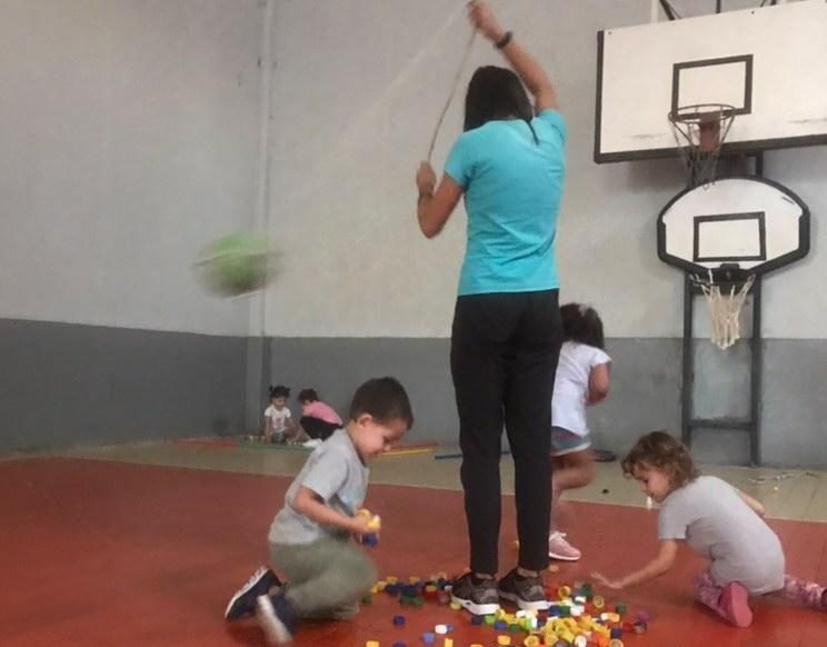 Continúan las actividades de la Escuelita de iniciación deportiva de Echagüe