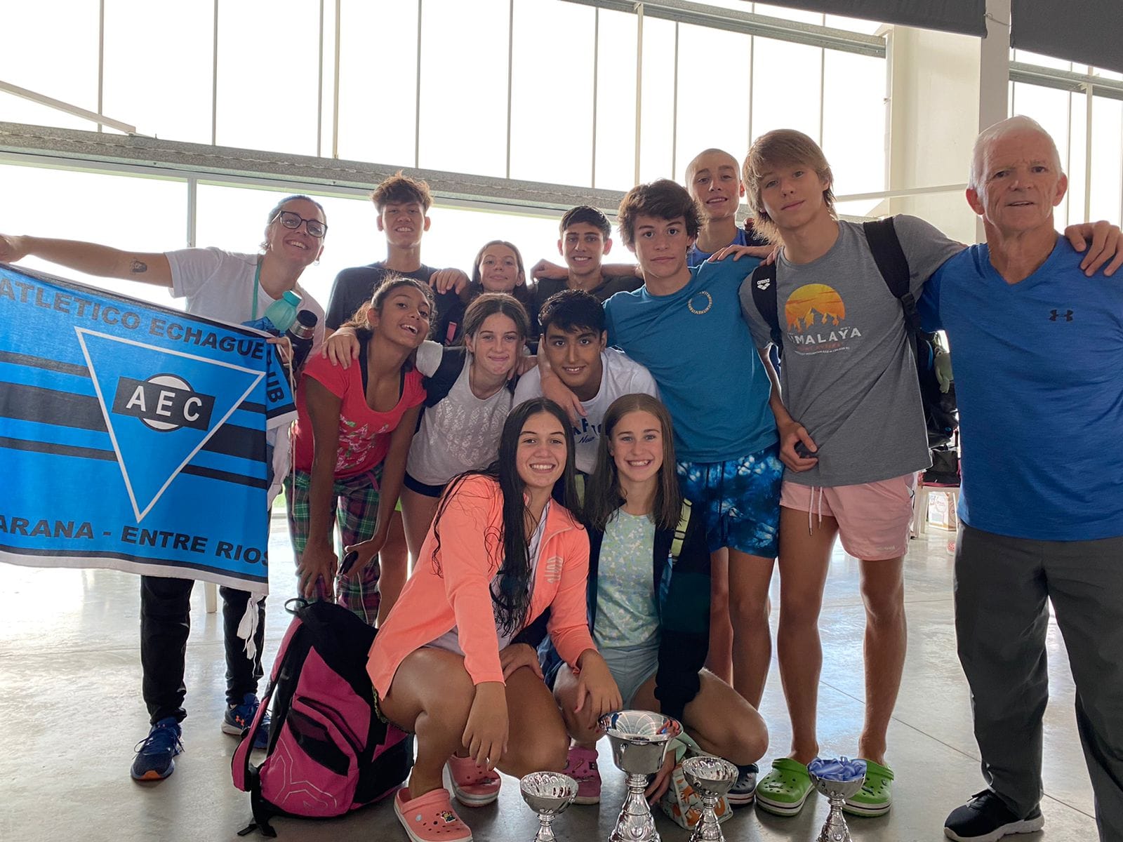 Natación: Echagüe obtuvo el 3° puesto a nivel nacional en la categoría cadetes