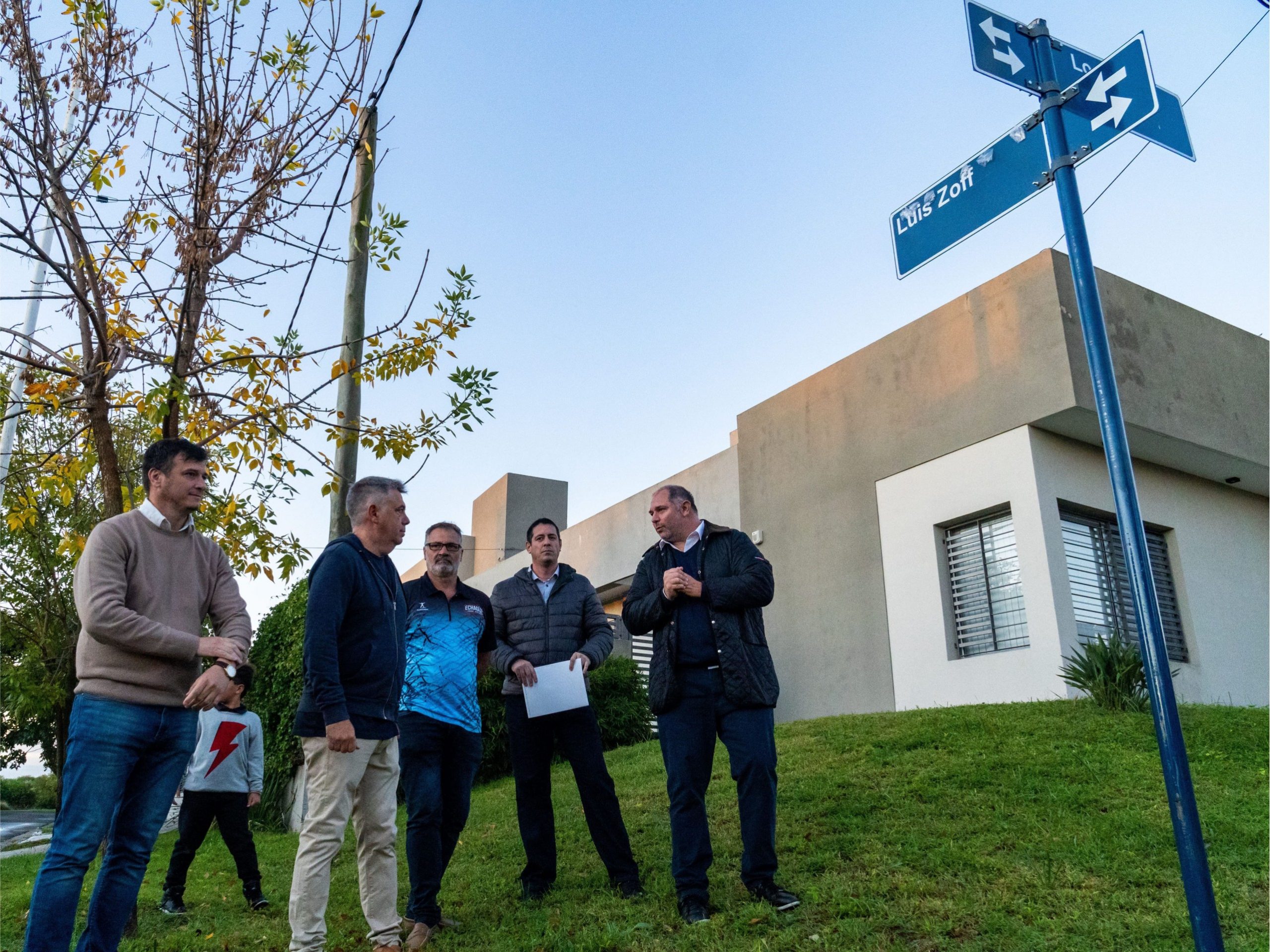 Luis «Moco» Zoff fue homenajeado con el nombre de una calle en Paraná