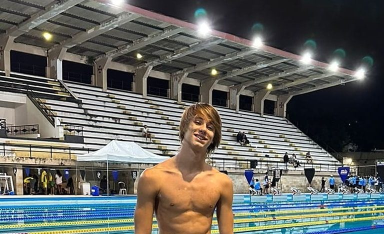 Natación: Laureano Hopmeier tuvo una excelente performance en Brasil