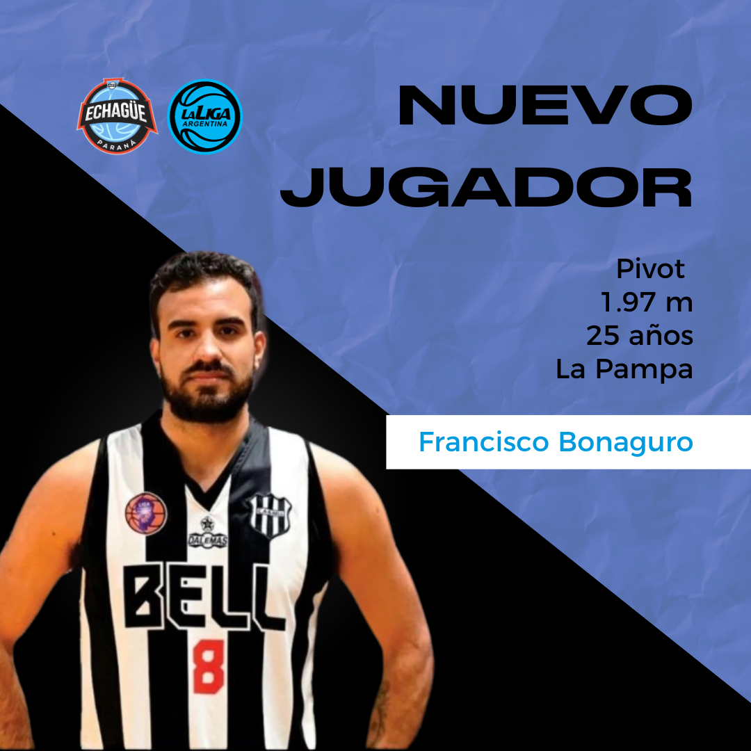 Echagüe tiene nuevo jugador